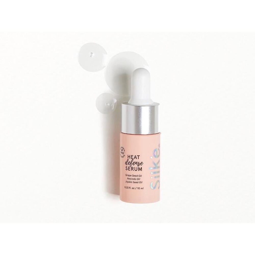 Silke‎ Heat Defense Serum Hair Oil Grape Seed Avocado Jojoba 0.33 oz 10 ml